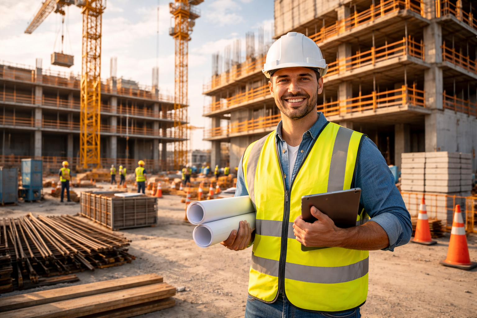 Un espacio formativo para el aprendizaje de técnicas constructivas, gestión de obras y planificación de proyectos de infraestructura. Los estudiantes desarrollan habilidades en lectura de planos, uso de materiales, normativas de construcción y seguridad en obra, preparándose para desempeñarse en el sector de la construcción con criterio técnico y profesional.